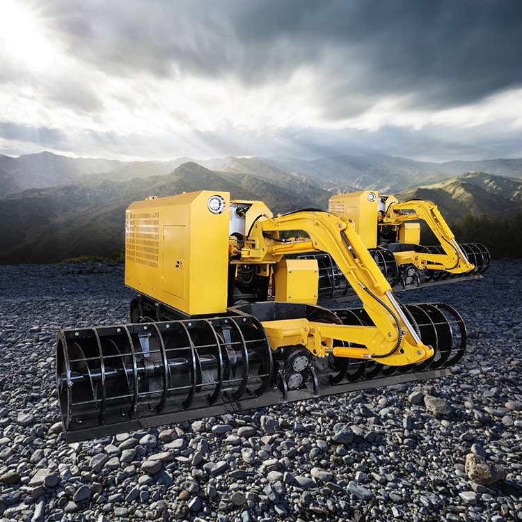 矿用清仓机的操作流程