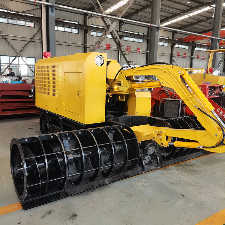 矿用清仓机的主要结构